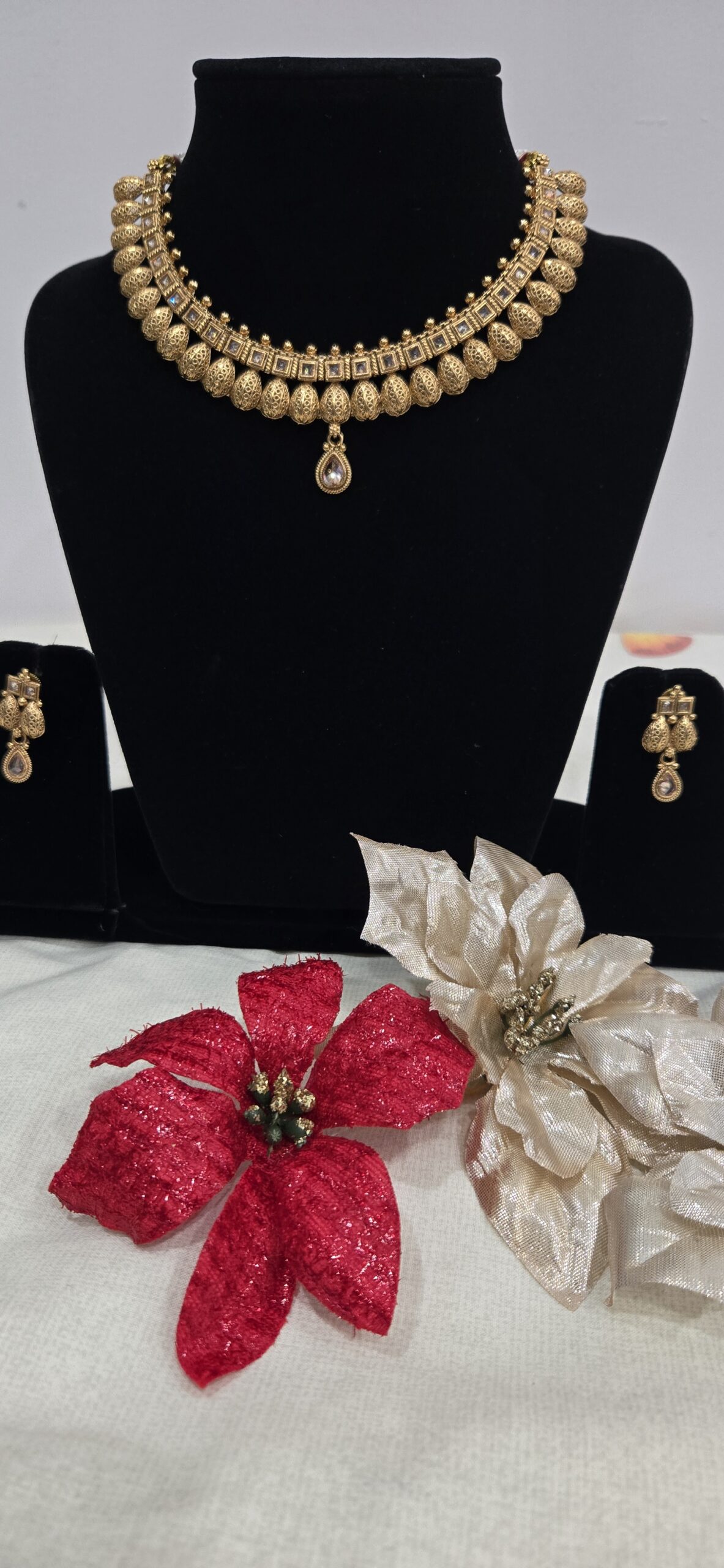 Traditional Gold Plated South Style Choker Set